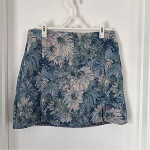 Multicolor Tapestry Skirt